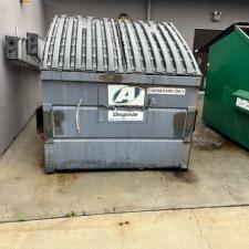 Dumpster Pad Cleaning 4